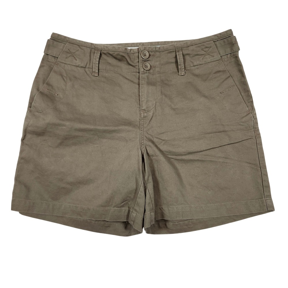 Vintage 90s G.H. Bass Khaki Chino UtilityShorts Sz 10 Made Hong‎ Kong